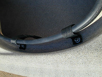 Attach hatch straps