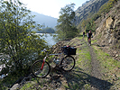 Mountain bike fishing on the Klickitat River