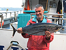 A nice albacore caught off Newport, Oregon