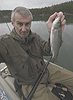 A chunky rainbow trout