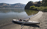 Columbia River beach
