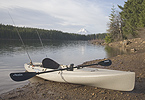 Kayak view of the "Heart of Oregon"