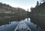 Klickitat River sunrise