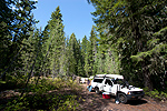 Pacific Northwest kayak fishing camp somewhere in Washington
