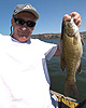 Kayak fishing for smallmouth bass on the Columbia River