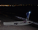 Kayak mast light