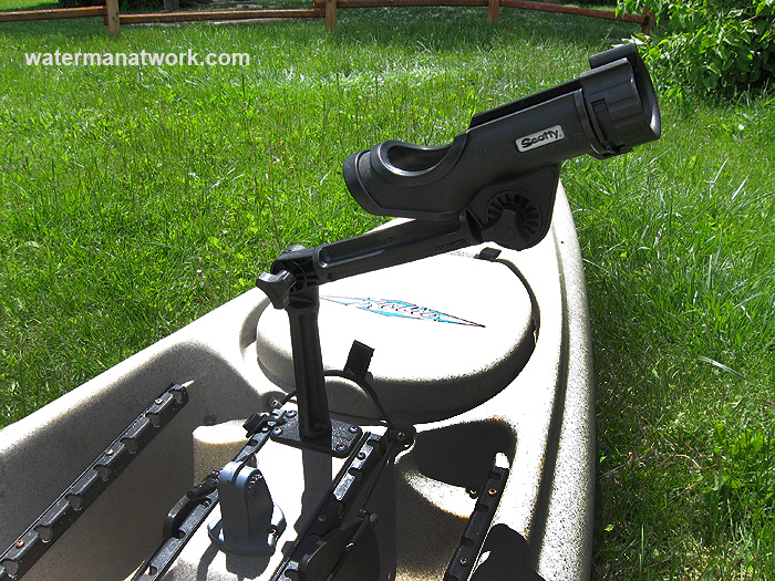 Install a Kayak Rod Holder