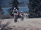 Tom Rogers leads Tinker Juarez and Daryl Price