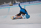 Revolution Tour halfpipe competitor