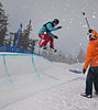 Revolution Tour halfpipe competitor