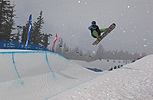 Revolution Tour halfpipe competitor