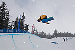 Revolution Tour halfpipe competitor