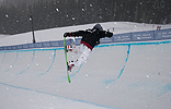 Revolution Tour halfpipe competitor