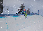 Revolution Tour halfpipe competitor