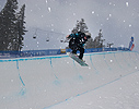 Revolution Tour halfpipe competitor