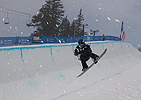 Revolution Tour halfpipe competitor